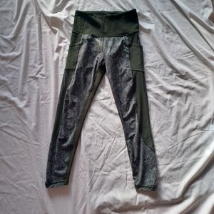 Lululemon Army Green Leggings
